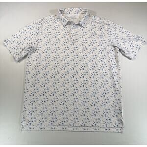 Straight Down Performance Poker Casino Polo Shirt All Over Print Men’s XL